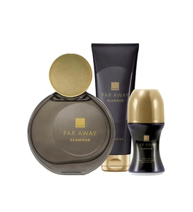 Avon Far Away Glamour Parfüm Vücut Losyonu Rollon Paketi