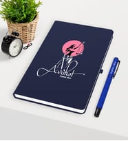 BK Gift Kişiye Özel Avukat Temalı Lacivert Defter Kalem Seti - 10