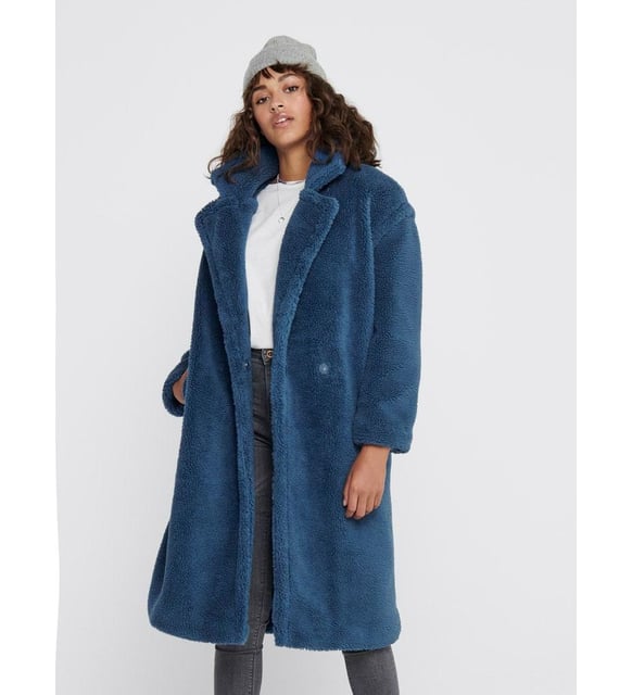 Only Onlevelin Long Teddy Coat Otw 