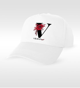 BK Gift Kişiye Özel V Harfli Şapka Model 1