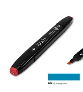 TOUCH TWIN MARKER B261 PRIMARY CYAN 