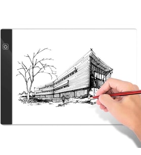 Schulzz Led Işıklı A4 Çizim Kopyalama 3 Seviyeli Ayarlanabilir Grafik Tahtası