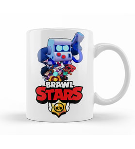 Brawl Stars  Virüs 8 Bit Kupa Bardak Porselen