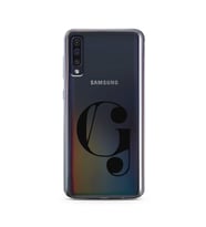 Samsung A50 Harf Tasarımlı Telefon Kılıfı G-Harfi 