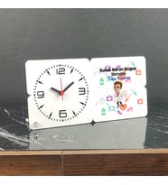 KBB Uzmanı Ahşap Masa Saati