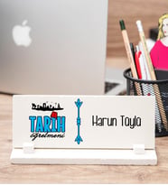 Tarih Öğretmeni Masa İsimliği