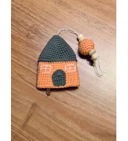 Amigurumi Ev Anahtarlık