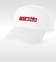 BK Gift Kişiye Özel Baskılı Beyaz Şapka  8