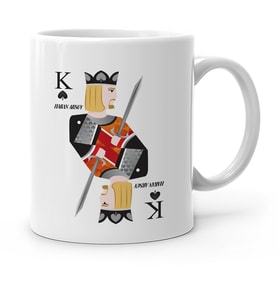 BK Gift Kişiye Özel Maça Papazı Beyaz Kupa Bardak
