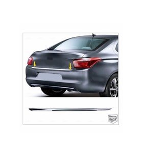 Peugeot 301 Krom Bagaj Alt Çıtası 2012 Üzeri P.Çelik
