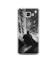 Batman Tasarım Süper Şeffaf Silikon Telefon Kılıfı Samsung A3 (2016)