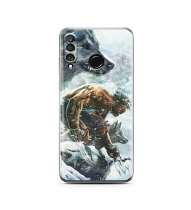 Wolwerine Tasarım Süper Şeffaf Silikon Telefon Kılıfı Huawei P30 Lite