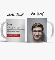 Dayı Temalı Fotoğraflı Kupa Bardak