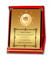 Kişiye Özel Canım Annem Ödül Orta Boy Plaket