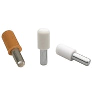Gürçay Metal Başlı Raf Pimi 5mm 25 Adet (Beyaz)