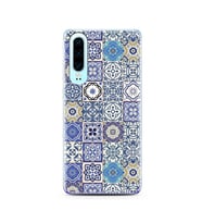 Seramik Tasarımlı Süper Şeffaf Silikon Telefon Kılıfı Huawei P30  