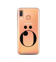 Samsung A40 Harf Tasarımlı Telefon Kılıfı Ö-Harfi 