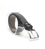 Siyah 3 cm Klasik Metal Tokalı Rugan Erkek Çocuk Kemer