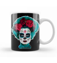 Day Of The Dead Bride Kupa Bardak Porselen