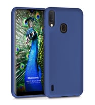 Microsonic Matte Silicone Reeder P13 Blue Kılıf Lacivert