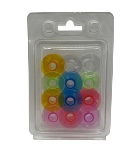 Ev Tipi Aile Dikiş Makinesi Plastik Geniş Masura Renkli / HM2518M 12ADET