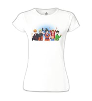 Anime Heros Beyaz Bayan Tshirt