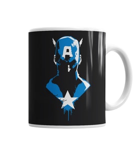 Capitao  America Kupa Bardak Porselen