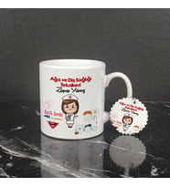 Ağız ve Diş Sağlığı Teknikeri Kupa Bardak ve Anahtarlık Set 001