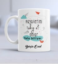 Hayallerini Takip Et Kupa Bardak