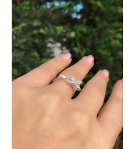 Tasarım Pırlanta Yüzük 0.18 ct