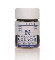 GOUACHE JAR 16ML SEPIA 