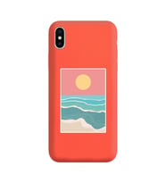 Turuncu Lansman Kılıf iPhone XS Max