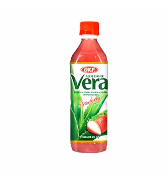 Okf Aloe Drink Strawberry 500ml - LEK zl Meyve Suyu