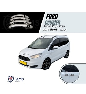 Ford Tourneo Courier Krom Kapı Kolu 4 Kapı 2014 Üzeri P. Çelik