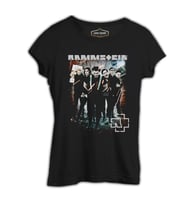 Rammstein - Nicht für Mich  Siyah Kadın Tshirt