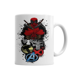 Deadpool  Kupa  Bardak Porselen