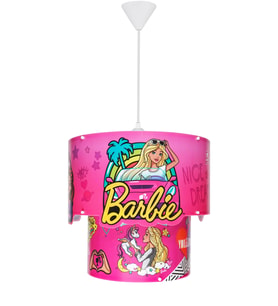 YKC Barbie Çocuk Odası Sihirli Tavan Lambası Sarkıt-Lisanslı