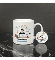 Yazılım Uzmanı Kupa Bardak ve Anahtarlık Set
