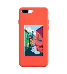 Turuncu Lansman Telefon Kılıfı Iphone 7 Plus
