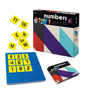 NUMBERS Matematik ve Sudoku Oyunu 4+ Yaş 1 Oyuncu