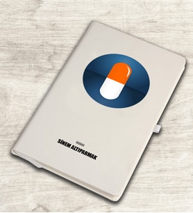 Kişiye Özel Mesleki Eczacı Temalı Defter 81355