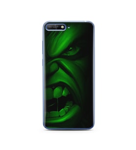 Hulk Tasarım Süper Şeffaf Silikon Telefon Kılıfı Huawei Y6 2018