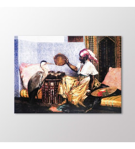 Arty Tablo Kuşun Dansı Tablo (Karışık)