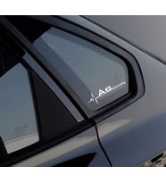 Audi A6 Yan Cam Sticker Oto Kapı Çıkartma Aksesuar 20cmx7cm