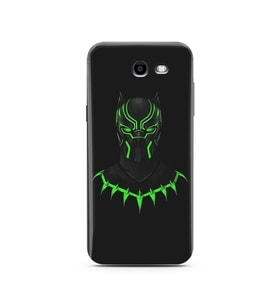 Black Panter Tasarım Süper Şeffaf Silikon Telefon Kılıfı Samsung J3 Prime