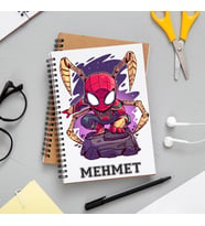 Marvel Spirder Man Defteri Kişiye Özel