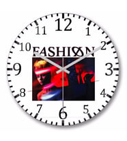 Fashion Duvar Saati Bombeli Gercek Cam