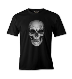 Kurukafa - Smile Siyah Erkek Tshirt