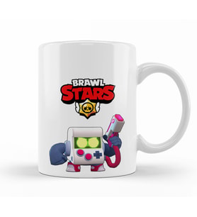 Brawl Stars 8 Bit Kupa Bardak Porselen