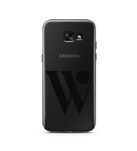Samsung A5 (2015) Harf Tasarımlı Telefon Kılıfı W-Harfi 